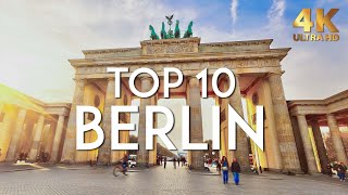 TOP 10 Things to do in Berlin  Germany Travel Guide in 4K [upl. by Aisac]