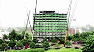 Building a 15 storey hotel in 6 days [upl. by Yelsa449]