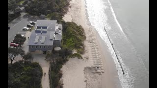 Inverloch Surf Beach amp Surf Club erosion Oct 2024 [upl. by Ragouzis28]