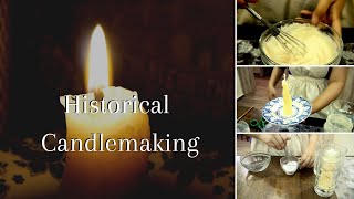 DIY Dipped Tallow Candles  1800s Recipe Test [upl. by Semyaj828]