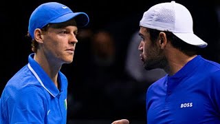 BERRETTINI E SINNER RIPORTANO L’ITALIA IN FINALE DI COPPA DAVIS BATTUTA L’AUSTRALIA [upl. by Mcclish725]