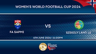 FA Sapmi vs Székely Land LE CONIFA Women World Football Cup 2024 [upl. by Cindie]