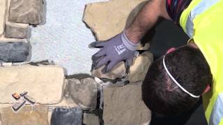 How to install stone cladding [upl. by Gualtiero]