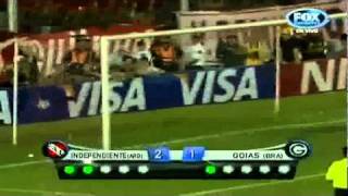 Independiente campeón de la Copa Sudamericana 2010 resumen completo del partido [upl. by Dworman]