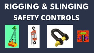 Rigging and Slinging Safety  Methods of Safe Rigging on the Site rigging slinging safety [upl. by Nazay]