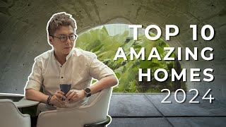 Top 10 Asias Most Beautiful Architecture Homes Must See Tropical Dream Homes House Transformation [upl. by Assir]