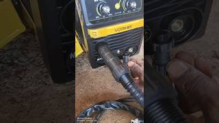 how to setup gas less mig welding machinetesting 3in1 welding machine from ibell trending shorts [upl. by Naivad]