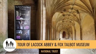 Lacock Abbey Tour  National Trust  Harry Potter Films Location  Fox Talbot [upl. by Sauer]