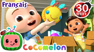 Videgreniers  CoComelon en Français  Chansons pour bébés [upl. by Attelliw]