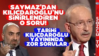 İsmail Saymazın Kemal Kılıçdaroğluna Sorduğu Sorular Gündem Oldu İşte O Anların Tamamı [upl. by Sousa]