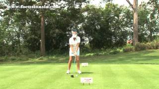 포커스인아시아 AMANDA BLUMENHERST아만다 블루먼허스트 GOLF SWING 2011 [upl. by Magnum]