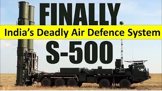 Indias Deadly Air Defence System S500 vs S400 missile system Procurement from Russia [upl. by Swetiana]