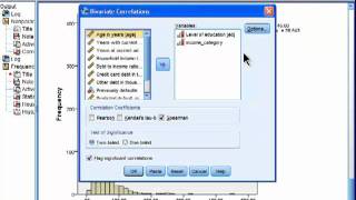 Spearman Correlation  SPSS part 2 [upl. by Alanson]