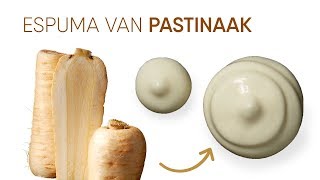 Hoe Maak Ik  Espuma van pastinaak  FoodXperiencecom [upl. by Novert]