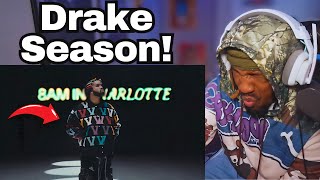 DRAKE SEASON IS HERE  Drake  8 AM In Charlotte REACTION [upl. by Nollek]