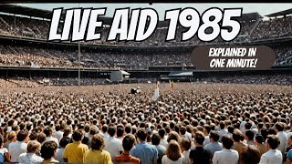 Live Aid 1985 Minute History [upl. by Sanjay]