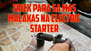 PALAKASIN ANG ELECTRIC STARTER NG MOTOR [upl. by Pandora]