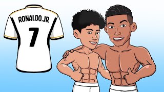 Cristiano Ronaldo Junior  New Star New Legend  Ronaldos Relationship With Cristiano Jr [upl. by Aeila]