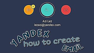 how to create a yandex email account [upl. by Eittak720]