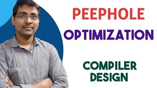 PEEPHOLE OPTIMIZATION  DEFINITION  TECHNIQUES  EXAMPLES  COMPILER DESIGN [upl. by Martell]