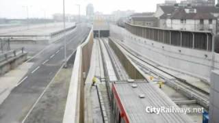 London DLR Woolwich Arsenal extension [upl. by Carthy289]