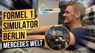 Formel 1 Simulator Berlin Test  In der Mercedes Welt Berlin [upl. by Gibbons673]