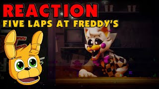 FLAF WILL SOLVE MM Five Laps at Fredd’s Analysis and Reaction  FNAF Reaction  FNAF Spin Off [upl. by Sulakcin665]