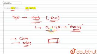 To prevent tools from  oil is applied  CLASS 7  MACHINES AND TOOLS  PHYSICS  Doub [upl. by Keefe145]