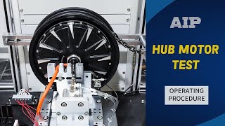 Hub Motor Tester  Comprehensive Testing by AIP [upl. by Irving]