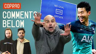 Spurs and VAR Ruin Man Citys Quadruple Dream  Comments Below [upl. by Yuk889]