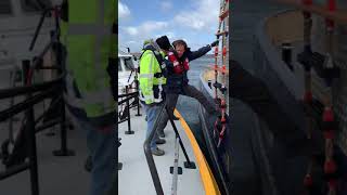 Maritime Pilot Training VI  Pilot Ladder Training [upl. by Yellah]