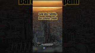 Sagrada Família The Endless Cathedral of Barcelona shorts ytshorts Barcelona [upl. by Olivero]