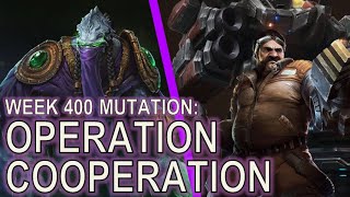 Literally blinking all around the map  Starcraft II Operation Cooperation ft sticksbender4057 [upl. by Yevre940]