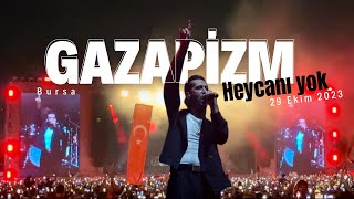 Gazapizm  Heyecanı Yok 2023 Live Bursa Konser 83 [upl. by Naleek969]