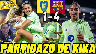 POST St PÖLTEN 1  4 BARÇA 💛 KIKA MVP y PARLA CATALÀ 👑 200 GOLES de ALEXIA 😄 DEBUT UWCL de SYDNEY [upl. by Luo854]