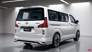 All New Toyota Hiace Premio 2025 Luxury Van with First Class Comfort [upl. by Anirroc]