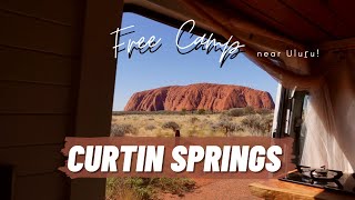 FREE CAMPING ULURU  camels clean amenities great van life community Australia  Darby And Ro [upl. by Burnsed]