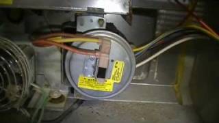 Limit switch on Carrier furnace [upl. by Ahsiam463]