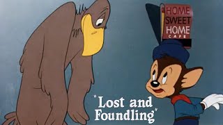 Lost and Foundling 1944 Merrie Melodies Sniffles the Mouse Cartoon Short Film  Review [upl. by Ssyla438]