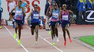 Mo Farah  5000m 2017  Weltklasse Zürich Magic Moments 01 [upl. by Nnylannej93]