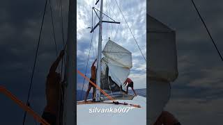 How to Sail a Catamaran EXCESS 12 Greek Yachting Ionian Sea Sailing Videos Best Sailing Vlog TikTok [upl. by Herod]