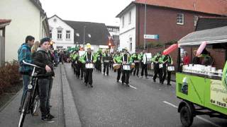 Fanfarenzug quotVORWÄRTSquot Langendamm beim Karneval umzug in Varel [upl. by Adav]