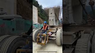 The process of transporting large reinforced concrete structures [upl. by Leone283]