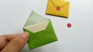 How To Create Cute Miniature Envelopes  DIY Crafts Tutorial  Guidecentral [upl. by Bettina]