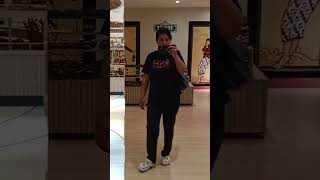 Whos that girl youtubeshorts mall shopping shoppingvlog mirror who girl [upl. by Anoirtac]