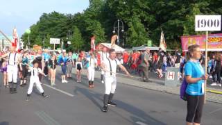 Internationales Deutsches Turnfest 2017 Berlin am Brandenburger Tor [upl. by Ilecara]