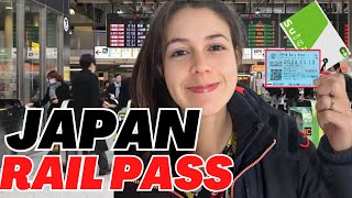 COMO USAR TREM NO JAPÃO  JAPAN RAIL PASS  SUICA CARD [upl. by Lorelie873]