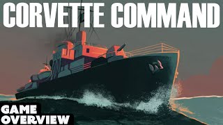 Corvette Command Overview amp First Look  Solitaire WW2 Game  Board Game  War Diary Publications [upl. by Deron152]