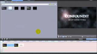 ☼ Editing with Arcsoft Showbiz Software  Organizing your project  Part 2 of 4 [upl. by Marzi70]