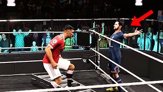 MESSI VS CR7🫨 WWE 2K24 LIVE🔴 [upl. by Tnecillim276]